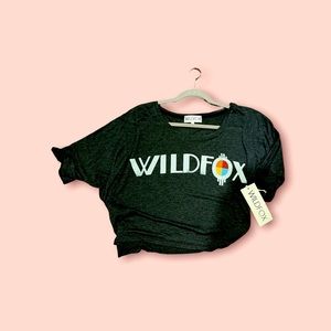 Super Cute Wildfox Crop Top